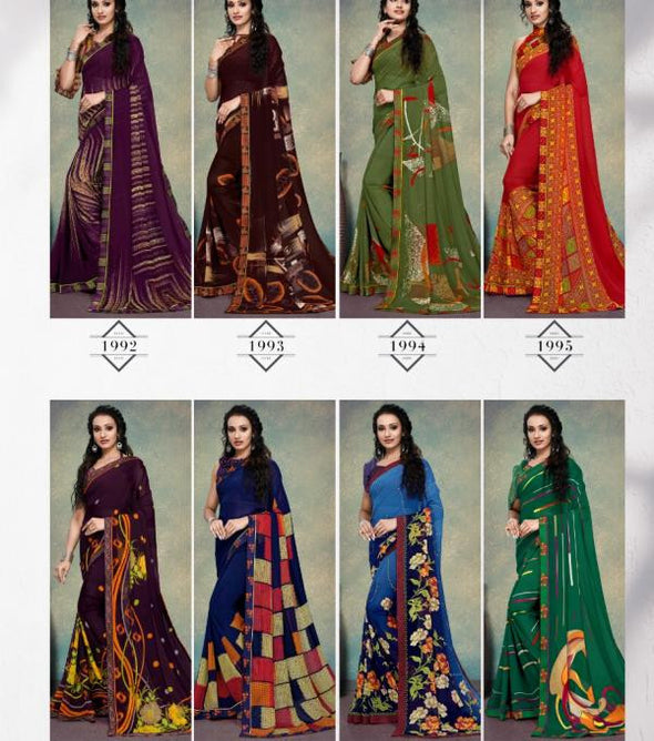 Kodas Desire Weightless Printed Daily Wear Saree Catalog Collection