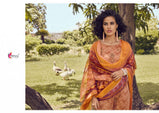 Kesari Trendz Brasso Dupatta Vol-2 Cotton Satin Dress Material Catalog