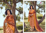 Kesari Trendz Brasso Dupatta Vol-2 Cotton Satin Dress Material Catalog