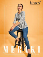 Kirara Meraki Vol-3 Rayon Western Short Tops Catalog Collection