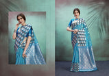 YNF Rajdhani Silk Linen Art Silk Saree Catalog Collection