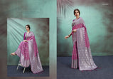 YNF Rajdhani Silk Linen Art Silk Saree Catalog Collection