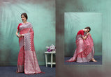 YNF Rajdhani Silk Linen Art Silk Saree Catalog Collection
