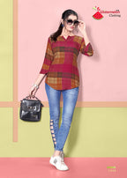 Watermalon Clothing Diamond Party Vol-2 Rayon Print Short Tops Catalog