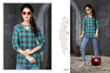 Watermelon Clothing Kotton Checks Vol-2 Handloom Cotton Western Short Tops Catalog