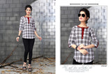 Watermelon Clothing Kotton Checks Vol-2 Handloom Cotton Western Short Tops Catalog