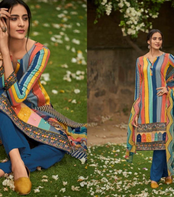 Deespy Suits Deedar Vol-2 Jam Cotton Print With Hand Embroidery Work Suits Catalog