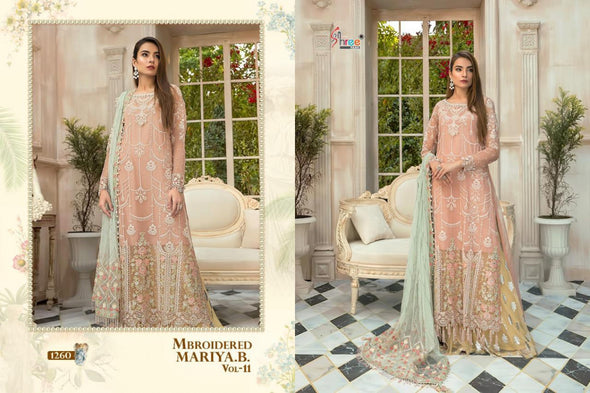 Shree Fabs Mbroidered Mariya B Vol-11 Pakistani Style Salwar Kameez Catalog