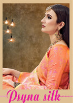 YNF Psyna Silk Banarasi Art Silk Saree Catalog Collection