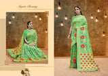 YNF Psyna Silk Banarasi Art Silk Saree Catalog Collection