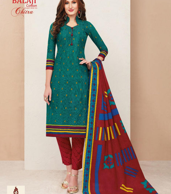 Balaji Chitra Vol-24 Printed Cotton Dress Material Catalog