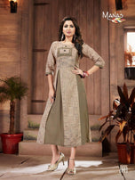 Manas Creation Shanvi Primium Cotton Kurti Catalog