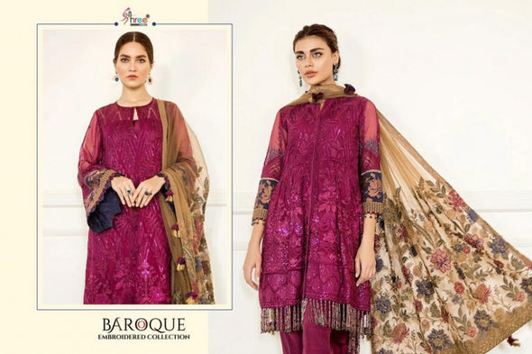 Shree Fabs Baroque Nx Pakistani Style Heavy Salwar Kameez Catalog