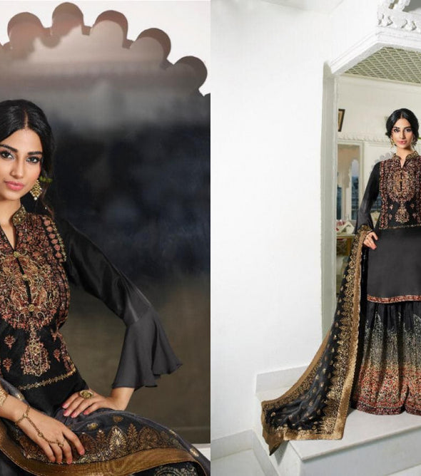 LT Arunima Designer Plazzo Style Salwar Kameez On Sale Rate