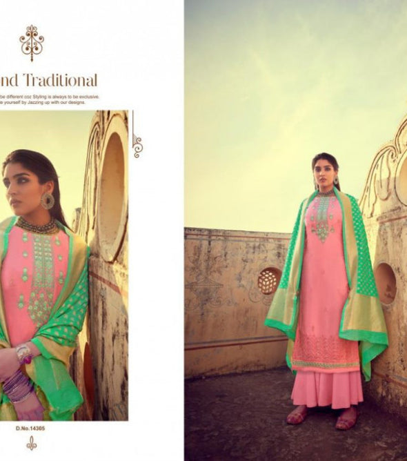 Tanishk Fashion Kriza Palazzo Style Salwar Kameez Catalog