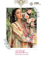 Cyra Fashion Alizah Vol-4 Digital Print Collection Catalog