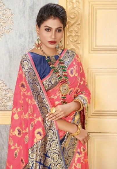 Saroj Bindiya Cotton Silk Saree Catalog Collection