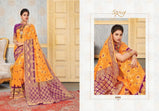 Saroj Bindiya Cotton Silk Saree Catalog Collection