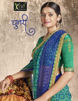 Kessi Chunari Georgette Bandhej Saree Catalog Collection
