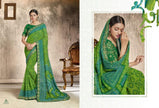 Kessi Chunari Georgette Bandhej Saree Catalog Collection