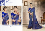 Kessi Chunari Georgette Bandhej Saree Catalog Collection