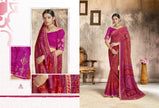 Kessi Chunari Georgette Bandhej Saree Catalog Collection