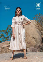 Kiana Free Bird Rayon Western Style Kurtis Catalog