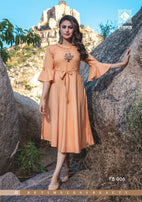 Kiana Free Bird Rayon Western Style Kurtis Catalog