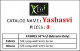 Kessi Yashasvi Silk Jacquard Fancy Saree Catalog