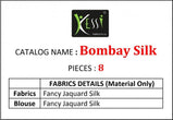 Kessi Bombay Silk Jacquard Fancy Saree Catalog