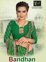 Kessi Bandhan Georgette Bandhani Saree Catalog