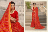 Kessi Bandhan Georgette Bandhani Saree Catalog