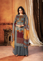 Tm Mallika A Beautiful Printed Designer Suits Summer Catalog Collection