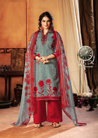 Tm Mallika A Beautiful Printed Designer Suits Summer Catalog Collection