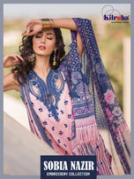 Kilruba Sobia Nazir Embroidery Collection Pakistani Style Lawn Cotton Suits