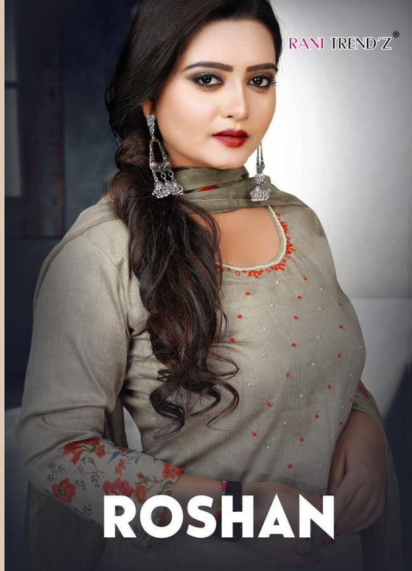 Rani Trendz Roshan Palazzo Style Salwar Suits Catalog