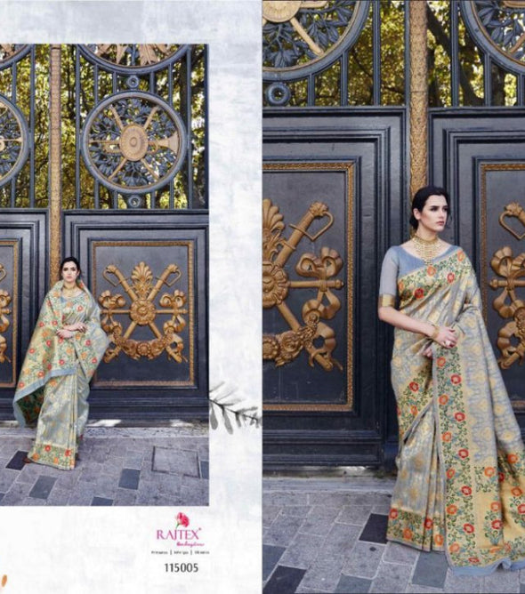 Rajtex Krystila Silk Saree Catalog Collection