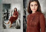 Kessi Kajree Octavia Lining Silk With Hand Work Kurtis Catalog