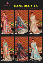 Rajtex Kandira Silk Saree Catalog Collection