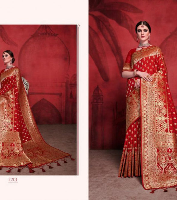 Vellora Vol-12 Kalki Silk Rich Banarasi Silk Saree Catalog