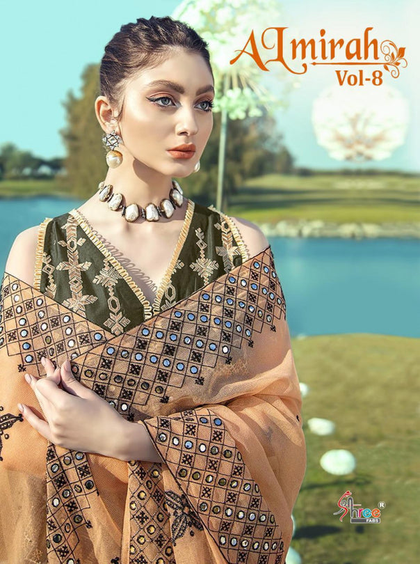 Shree Fabs Almirah Vol-8 Pakistani Style Heavy Suits Catalog