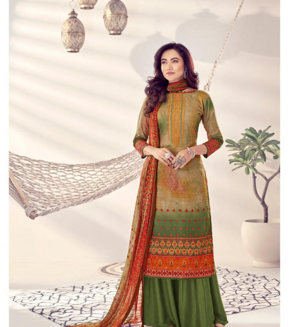 Savan A Beautiful Printed Designer Suits For a Beautiful Lady Catalog