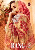 Kala Fashion Rang Vol-2 Cambric Cotton With Embroidery Work Suits Catalog