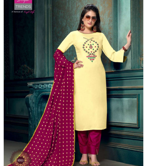 Diya Trendz Odhani Vol-1 Readymade Salwar Sets