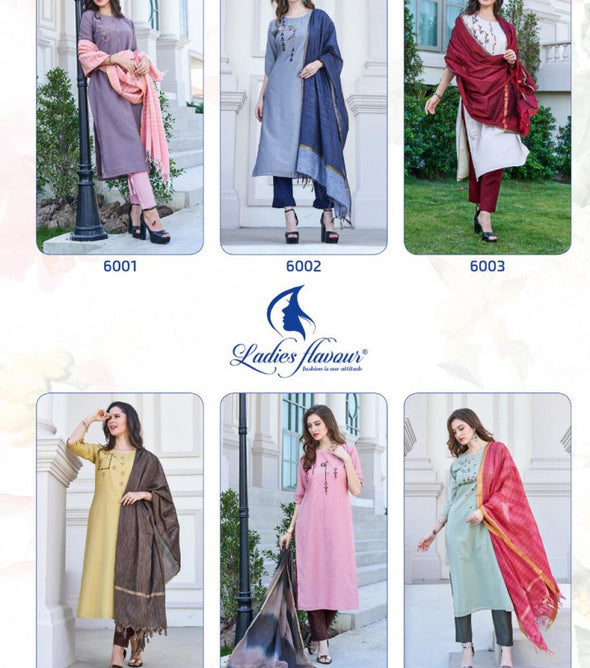 Ladies Flavour Aarohi Readymade Salwar Set Catalog
