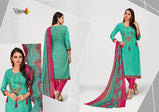 Volono Trendz Zora Vol-1 Cotton With Embroidery Suits Catalog