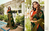 Kessi Megha Chiffon Brasso Print With Viscose Silk Blouse Catalog