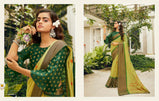 Kessi Megha Chiffon Brasso Print With Viscose Silk Blouse Catalog