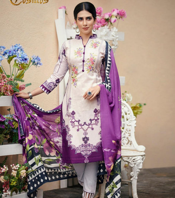 Cosmos Noor Embroidery Vol-1 Lawn Pakistani Suits Catalog