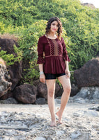 Yami Fashion Topsy Vol-11 Western Short Tops Catalog